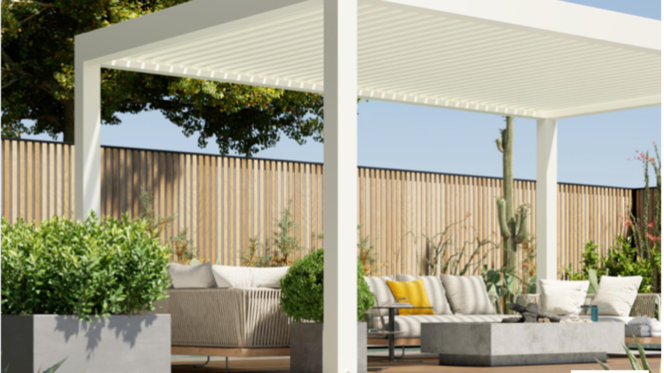 Motorized Louvered Pergola